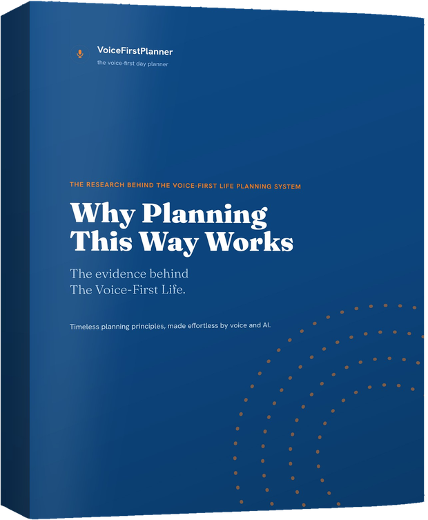 Why Planning This Way Works — the research paper